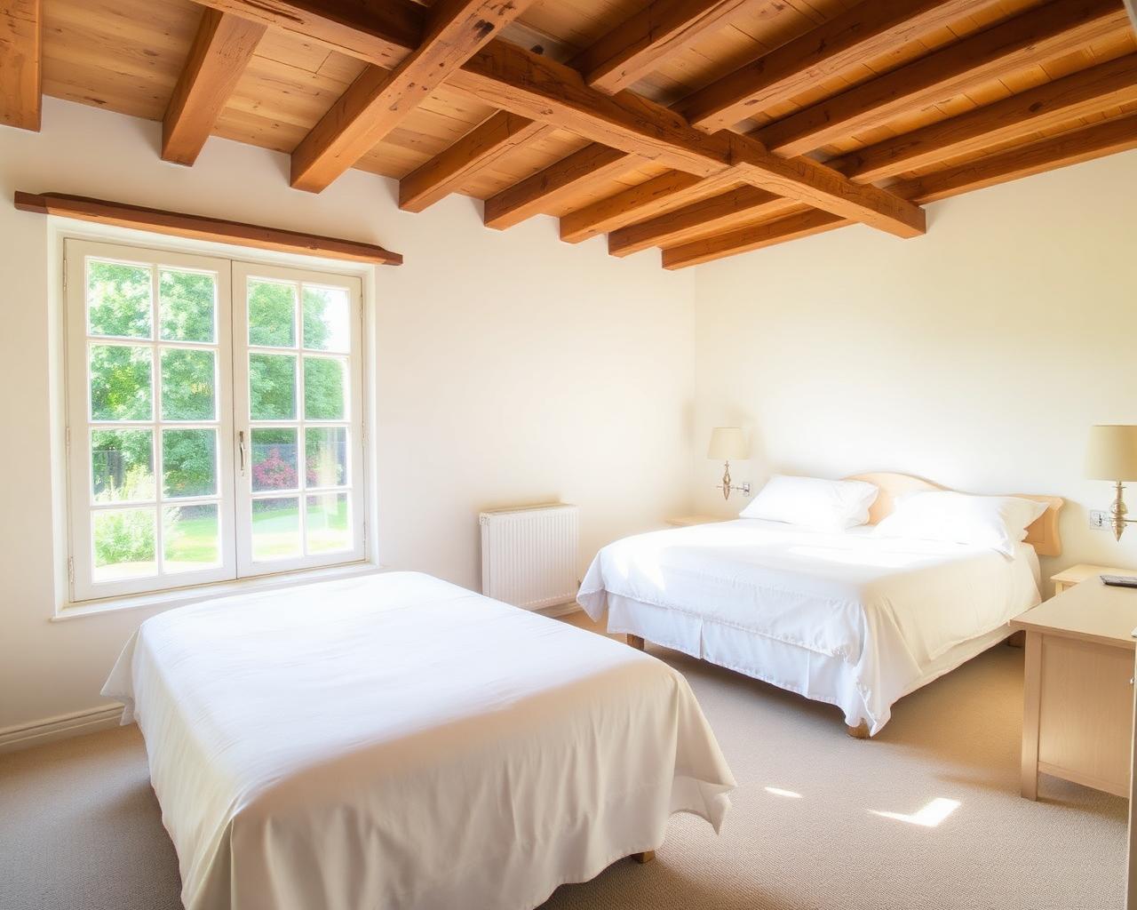 Ruime kamer Saint-Lô met balkenplafond